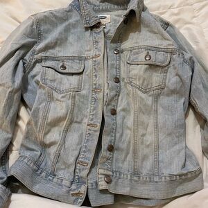Old Navy Blue Jean Jacket Classic Denim Style